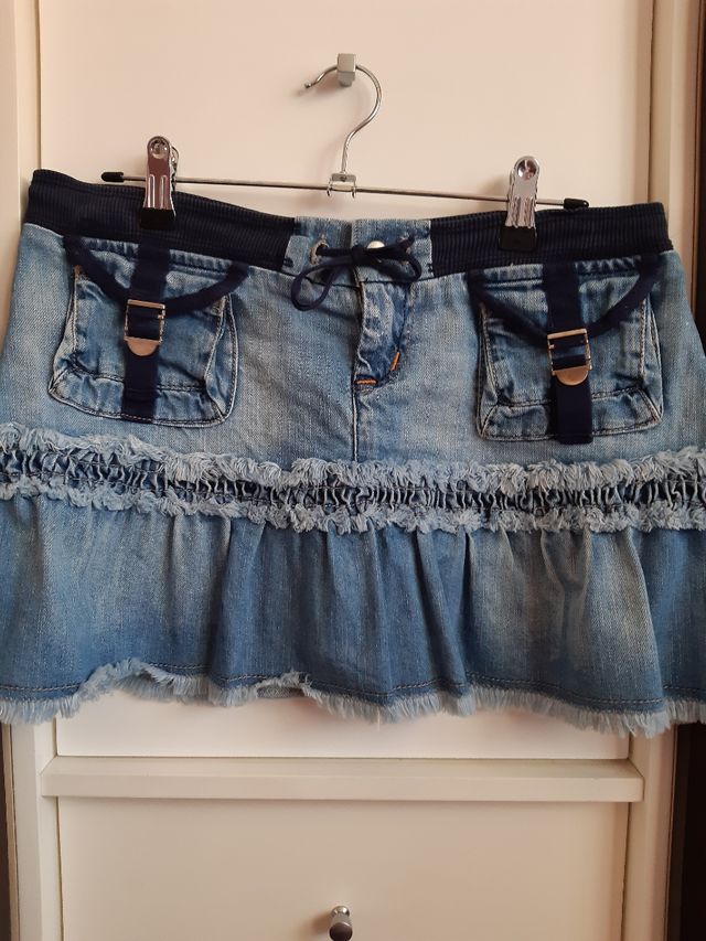 faldita denim Stradivarius