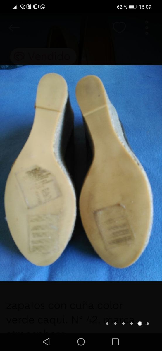 zapato de cuña
