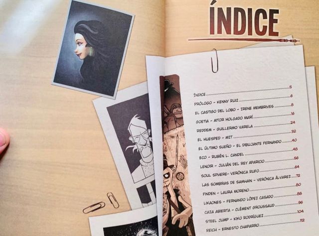 El taller comic Dibbuks Nuevo Nueve 