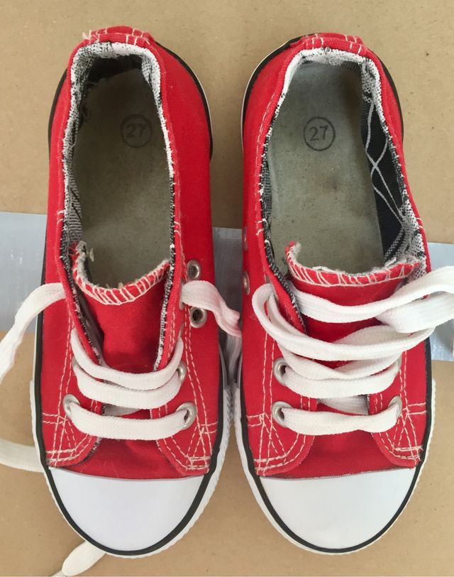 Zapatillas en perfecto estado