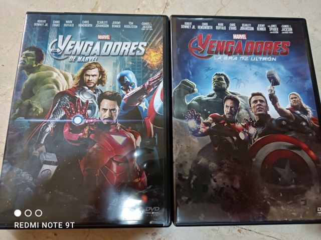 Los Vengadores, Marvel, Lote 2 DVDs