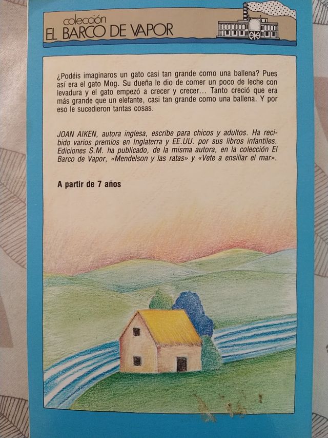 El gato Mog. Ed Barco de Vapor.