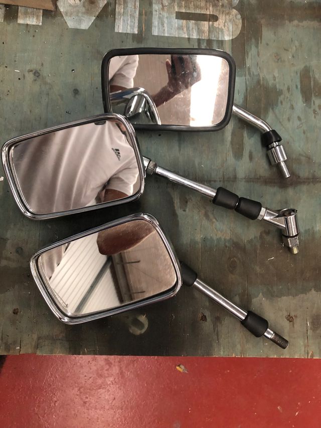 Retrovisores homologados de moto