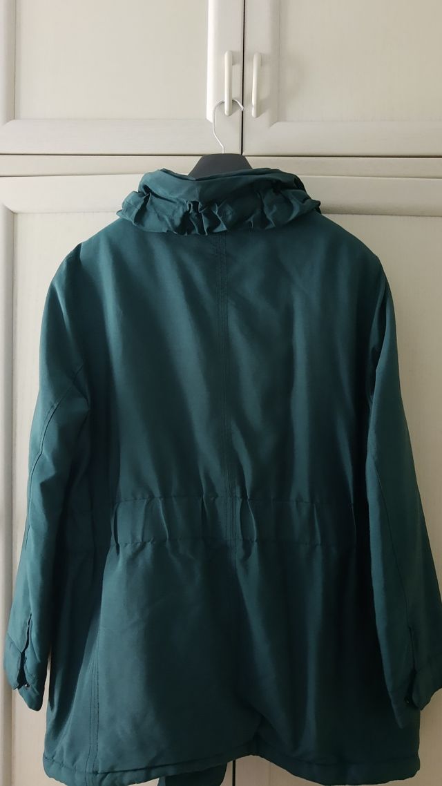 ABRIGO MUJER 48 INVIERNO ANORAK VERDE