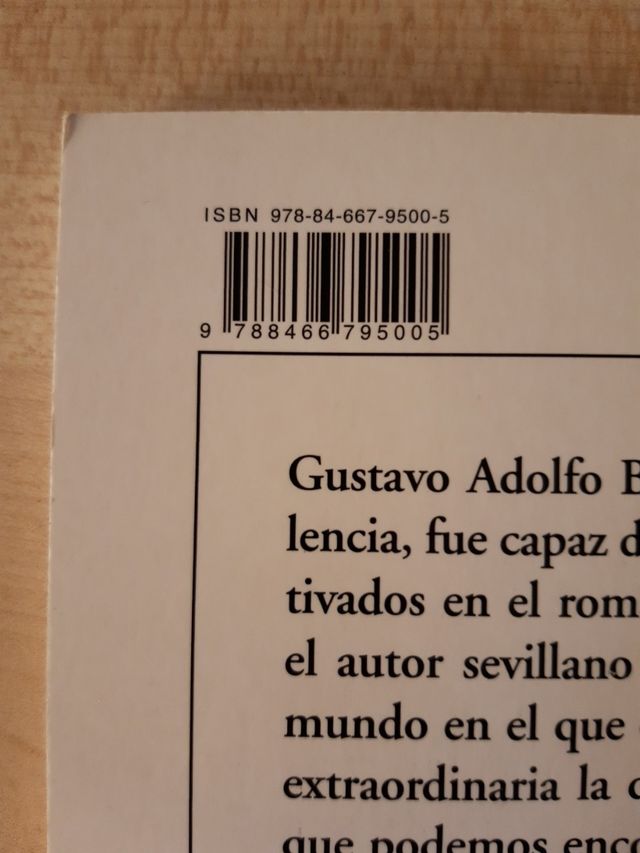 Leyendas Gustavo Adolfo Bécquer