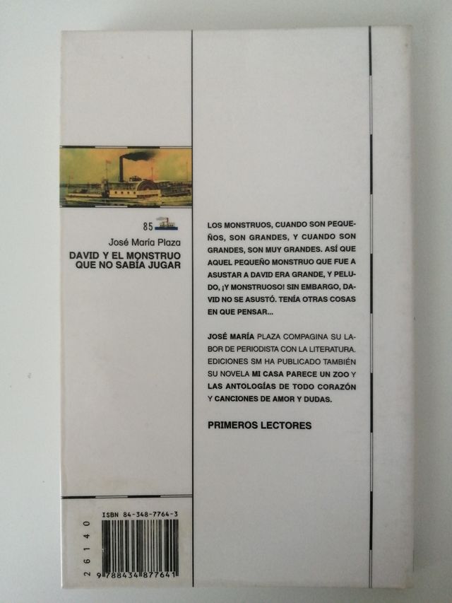 David y el monstruo que no sabía jugar