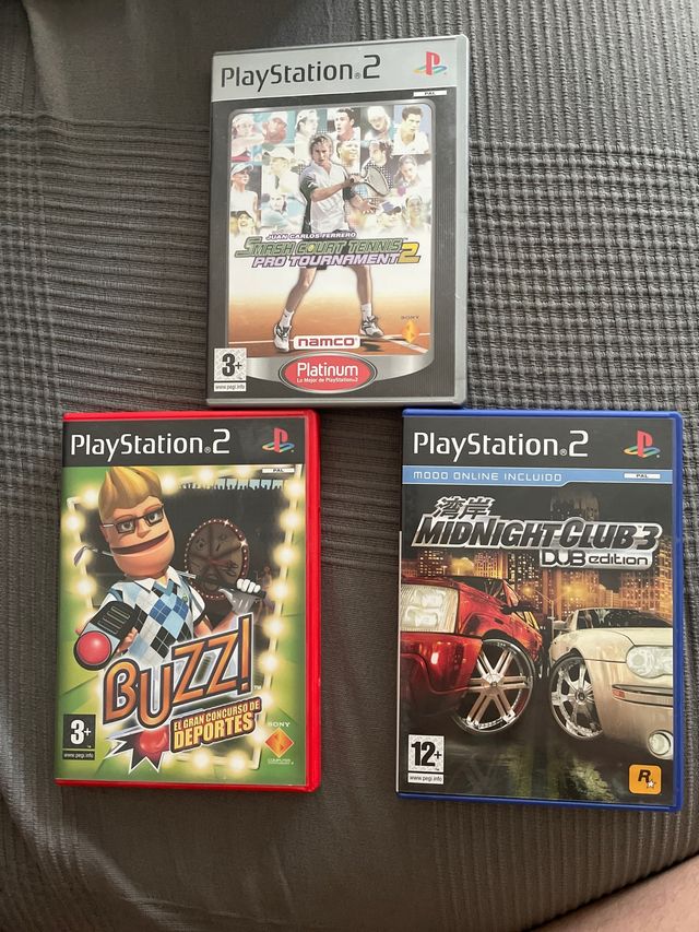 Cajas y manuales ps2