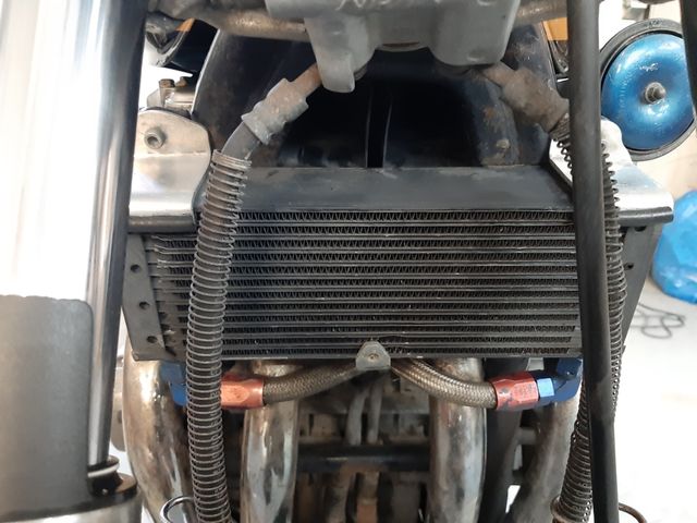 kawasaki zr zephyr 1100 radiador doble nucleo