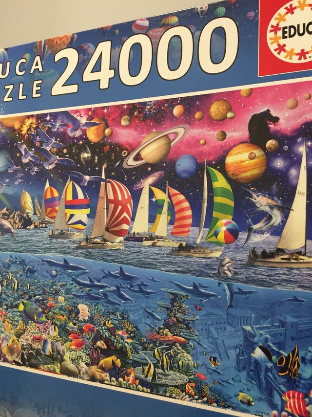 Puzzle XXL 24000 piezas Vida, el gran reto