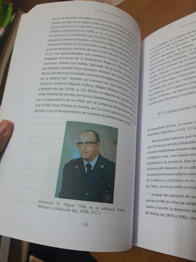 Miguel Villar González. Sax, Fiesta y Música
