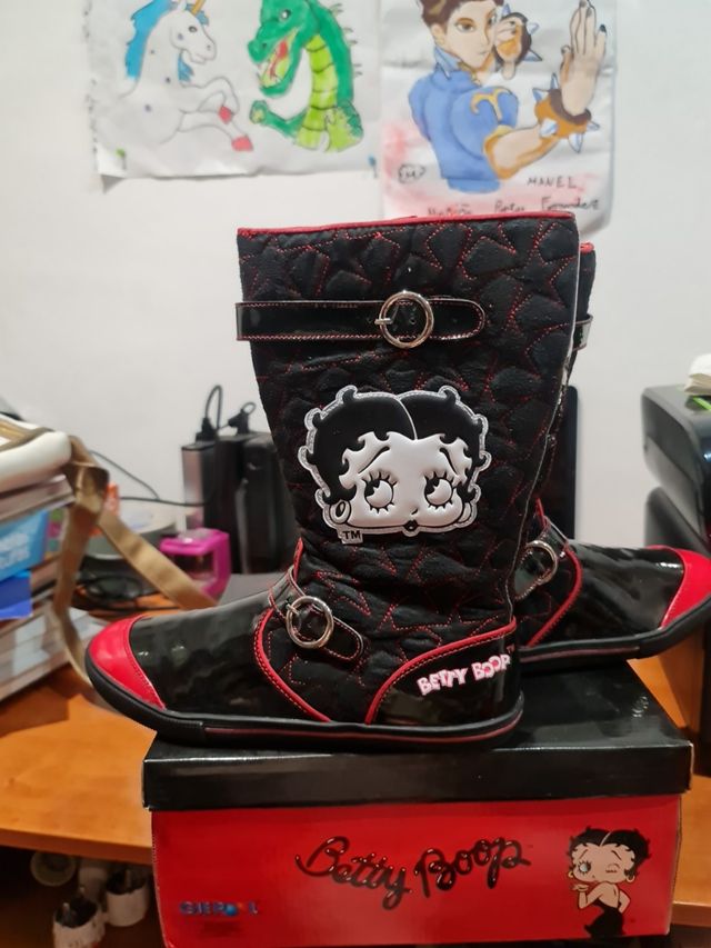 Botas Betty Boops