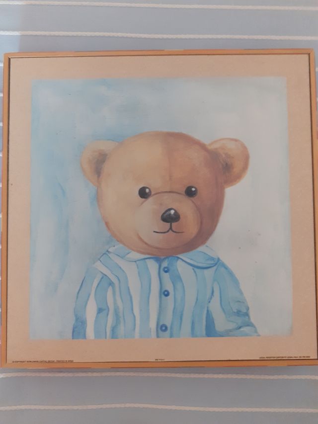 Cuadros Osos habitacion bebé