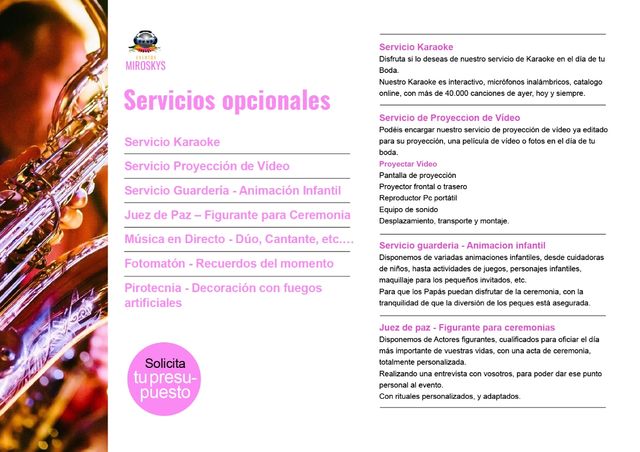 DISCOMOVIL PARA BODAS