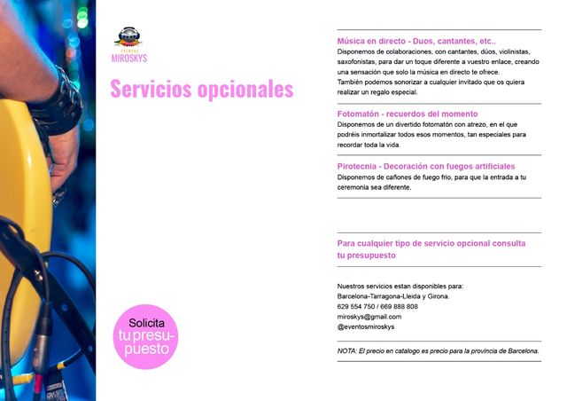 DISCOMOVIL PARA BODAS