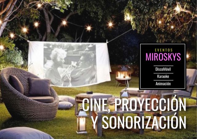 PROYECCION - CINE A LA FRESCA