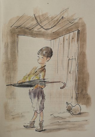 Láminas dibujos niño por Eduardo Vicente