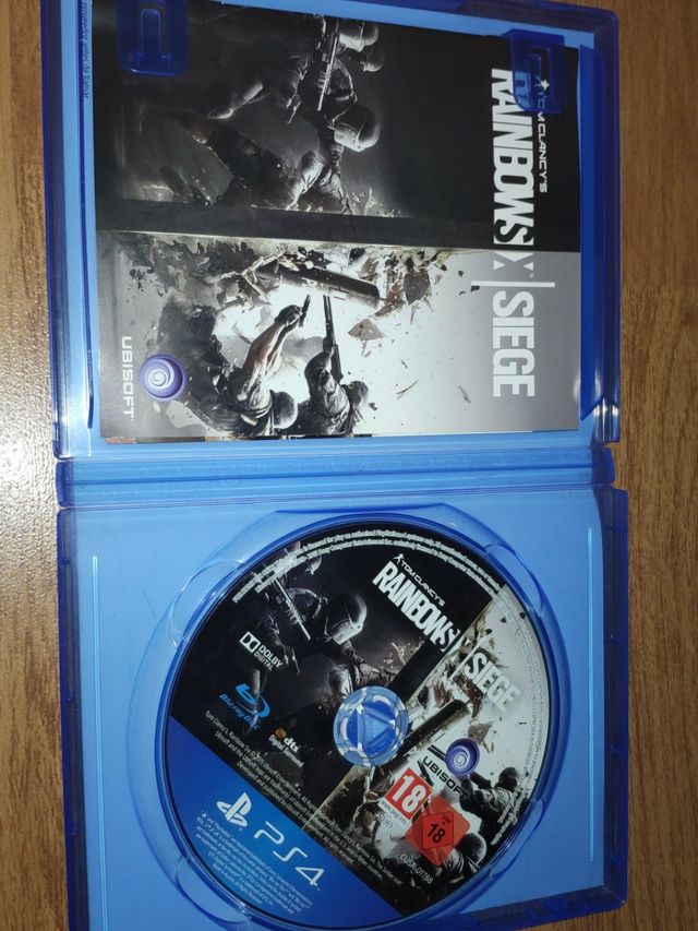GIOCO PS 4 - RAINBOWS X SIEGE - ((EFFETTUO SPEDIZIONI))