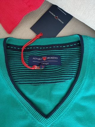 Jersey M para hombre Álvaro Moreno de segunda mano por 15 EUR en Sevilla en  WALLAPOP
