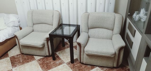 sillones con mesita de centro