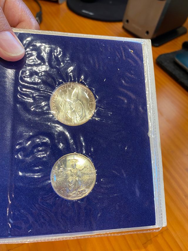 Monedas de plata Año Santo Vaticano