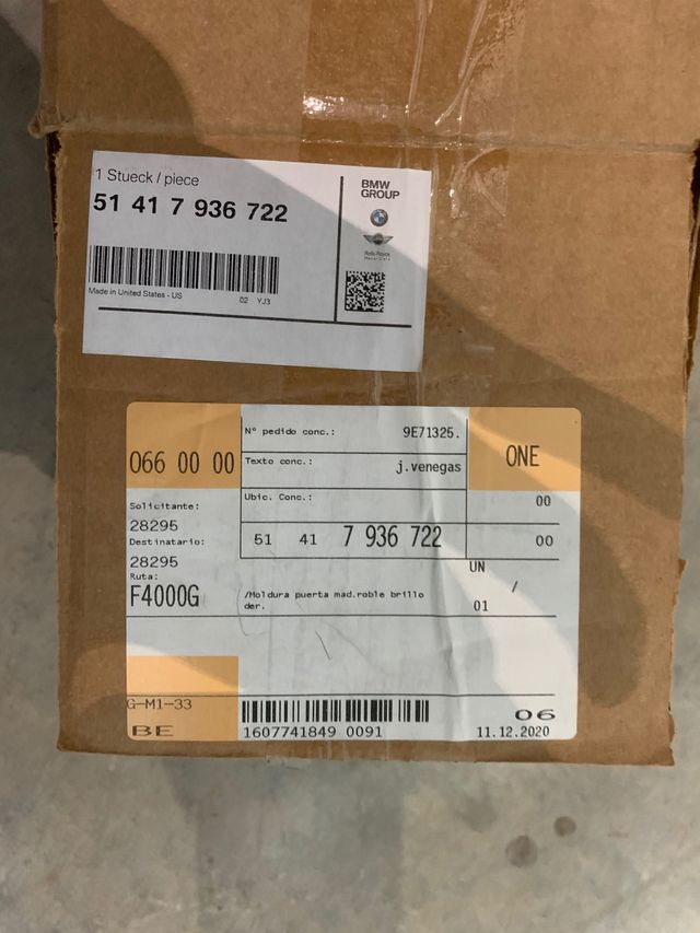 Embellecedores interiores BMW X4