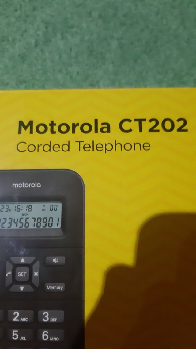 Teléfono fijo Motorola