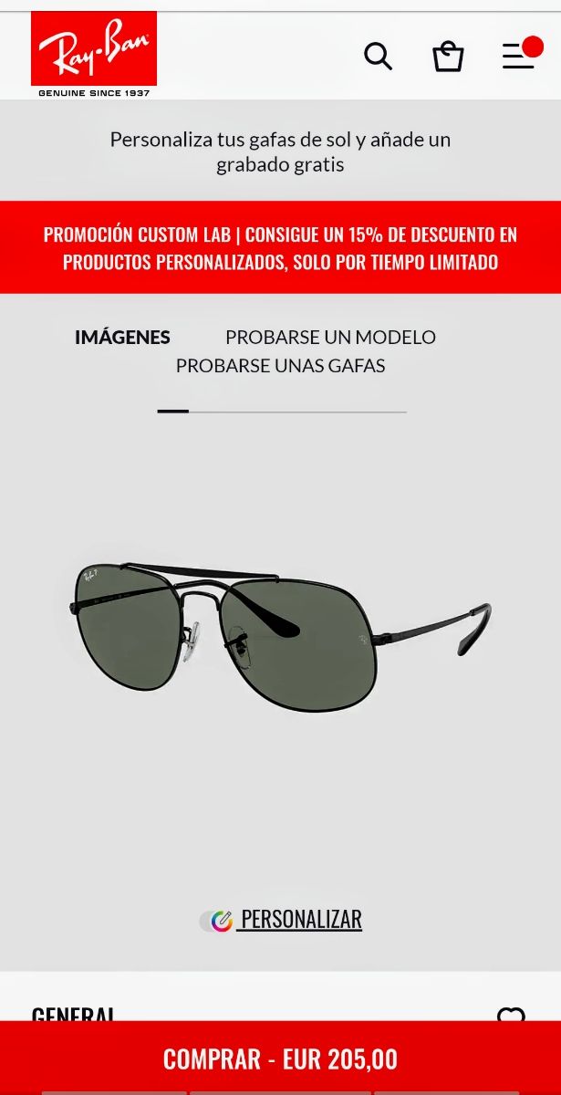 Occhiali da sole Ray-Ban