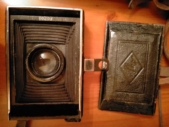 cámara de fotos antigua.