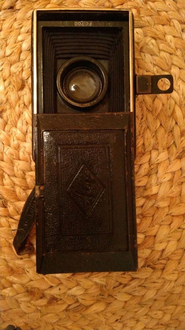 cámara de fotos antigua.