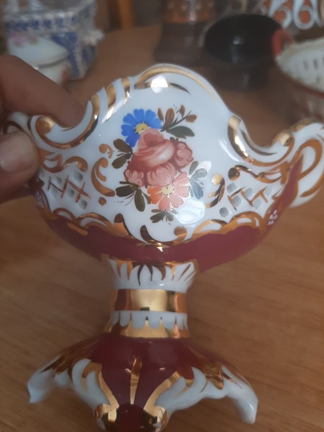 2 jarrones de porcelana fina, japones