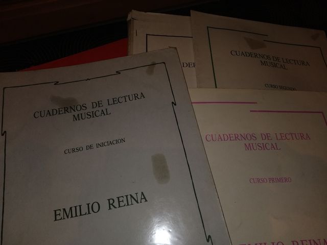 Cuadernos de lectura musical Emilio Reina