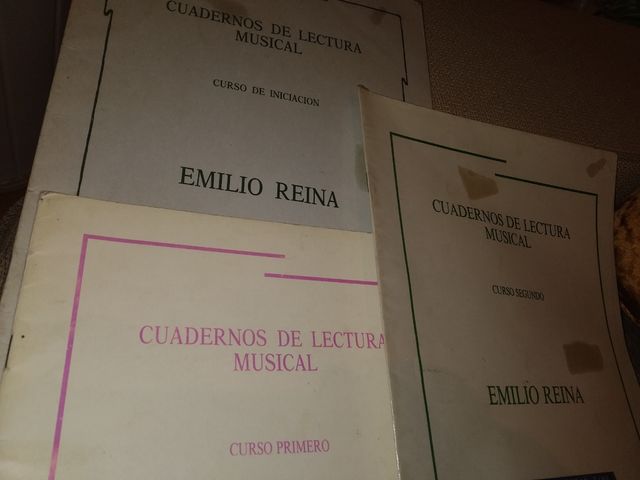 Cuadernos de lectura musical Emilio Reina