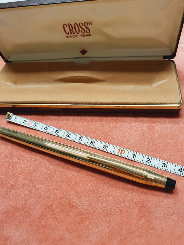 Boligrafo Cross chapado oro 18kl