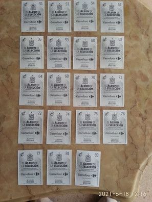 cromos seleccion carrefour