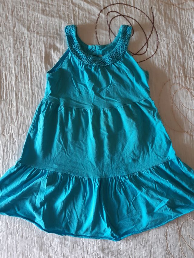 Vestido algodón niña
