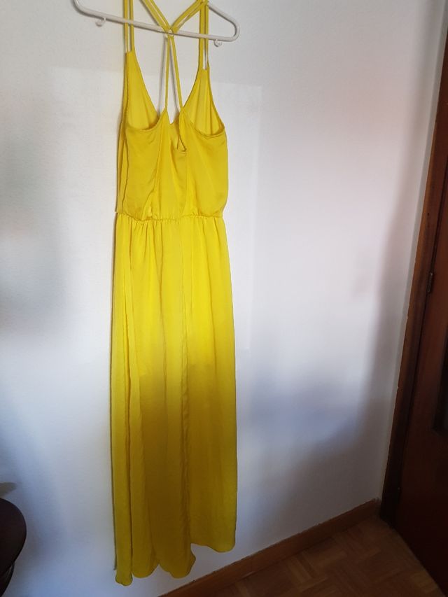 Vestido  Amarillo largo