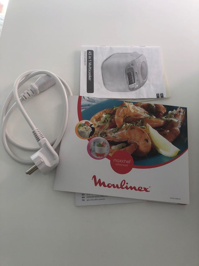 Maxichef advanced moulinex usado en 1ocasión
