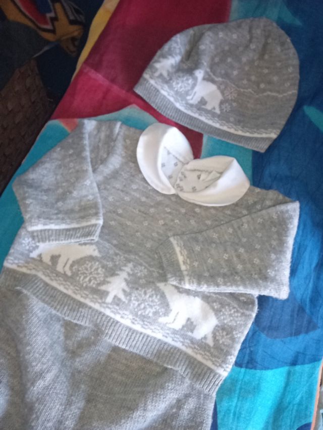 conjunto de 0 meses de moda ilusión