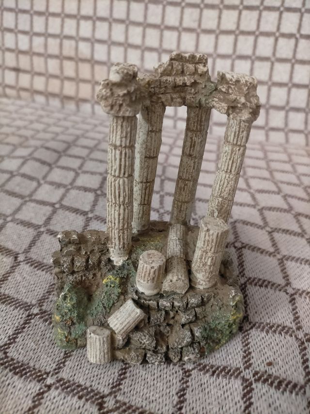 decoración acuario pecera