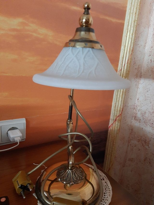 Juego lamparas habitación matrimonio de segunda mano por 130 € en