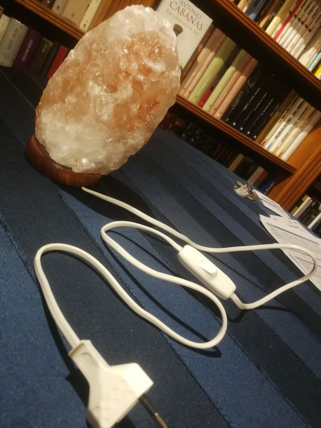 Lámpara decorativa de cristal