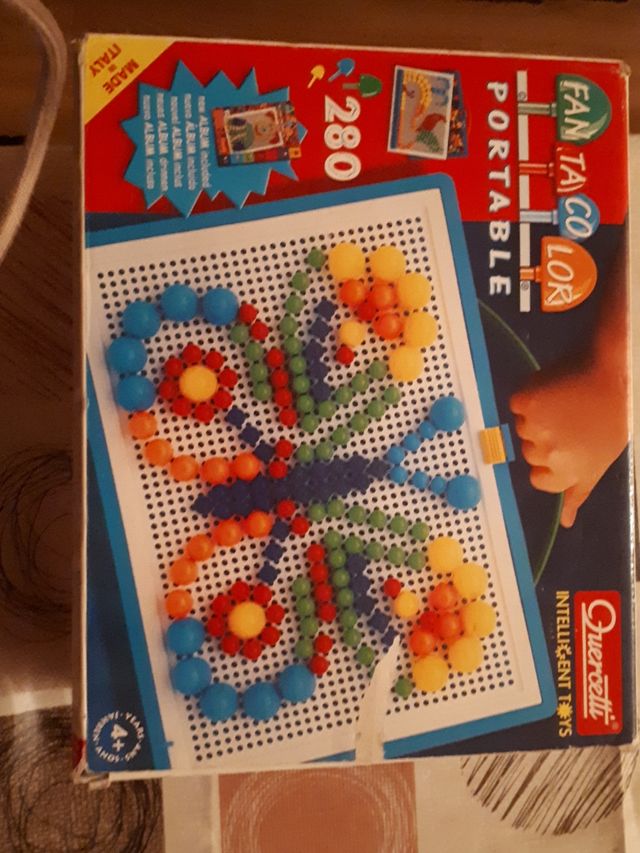 juego para hacer dibujos con piezas