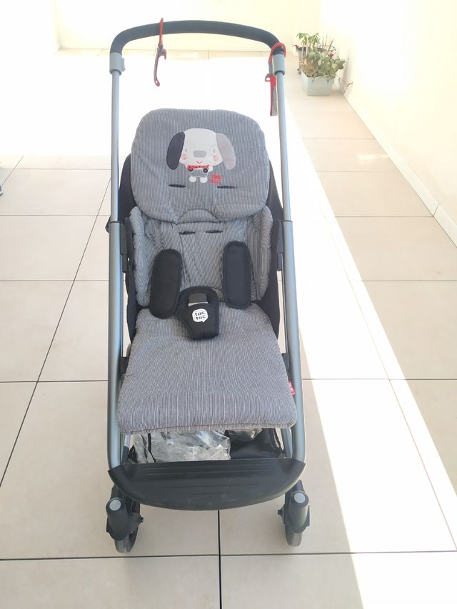 Completo-Cochecito bebé Tuc Tuc+saco+sombrilla