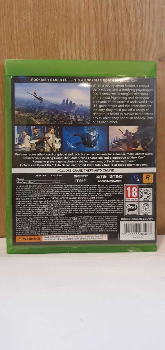 Grand Theft Auto 5 Xbox One seminuevo