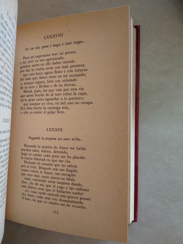OBRA POÉTICA I y II (Francesco Petrarca)