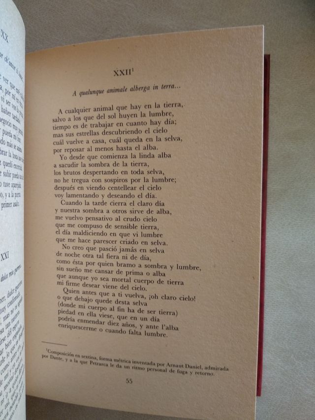 OBRA POÉTICA I y II (Francesco Petrarca)