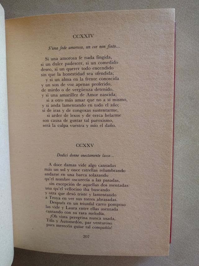 OBRA POÉTICA I y II (Francesco Petrarca)