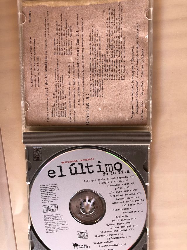Película y Cd originales