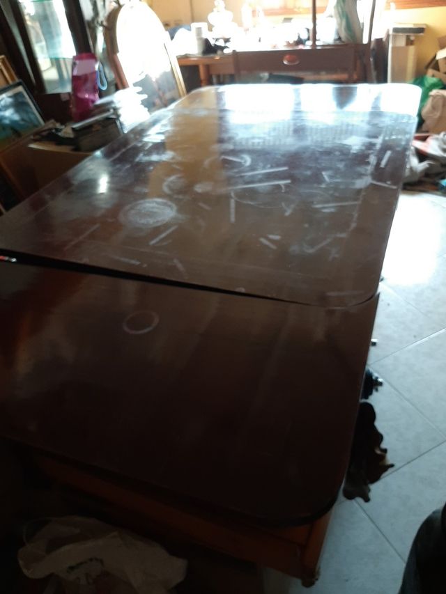 Mesa comedor antigua años 50