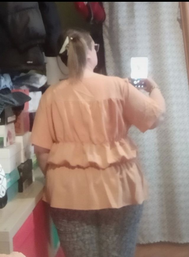 Blusa talla grande Shein